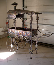 Forged brazier