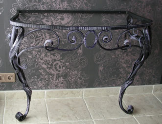 Forged table