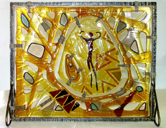 Decorative panel Involved world