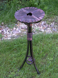 Forged ashtray