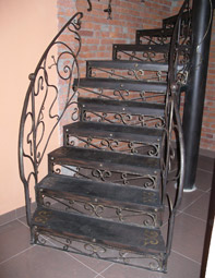 Forged staircase