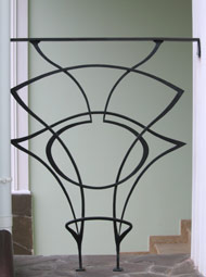 Balustrade forg du balcon