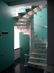 Escalier forg