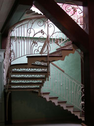 Escalier forg